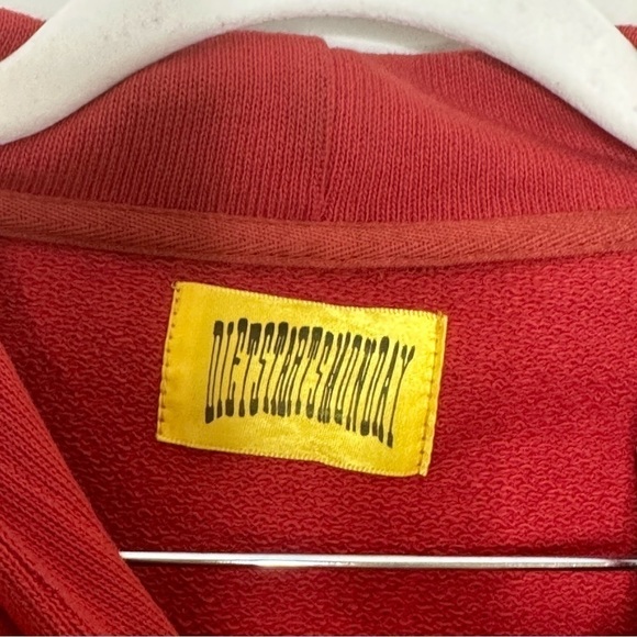 Diet Starts Monday Men's Medium DSM Cotton French Terry Graphic Hoodie - Picture 7 of 8